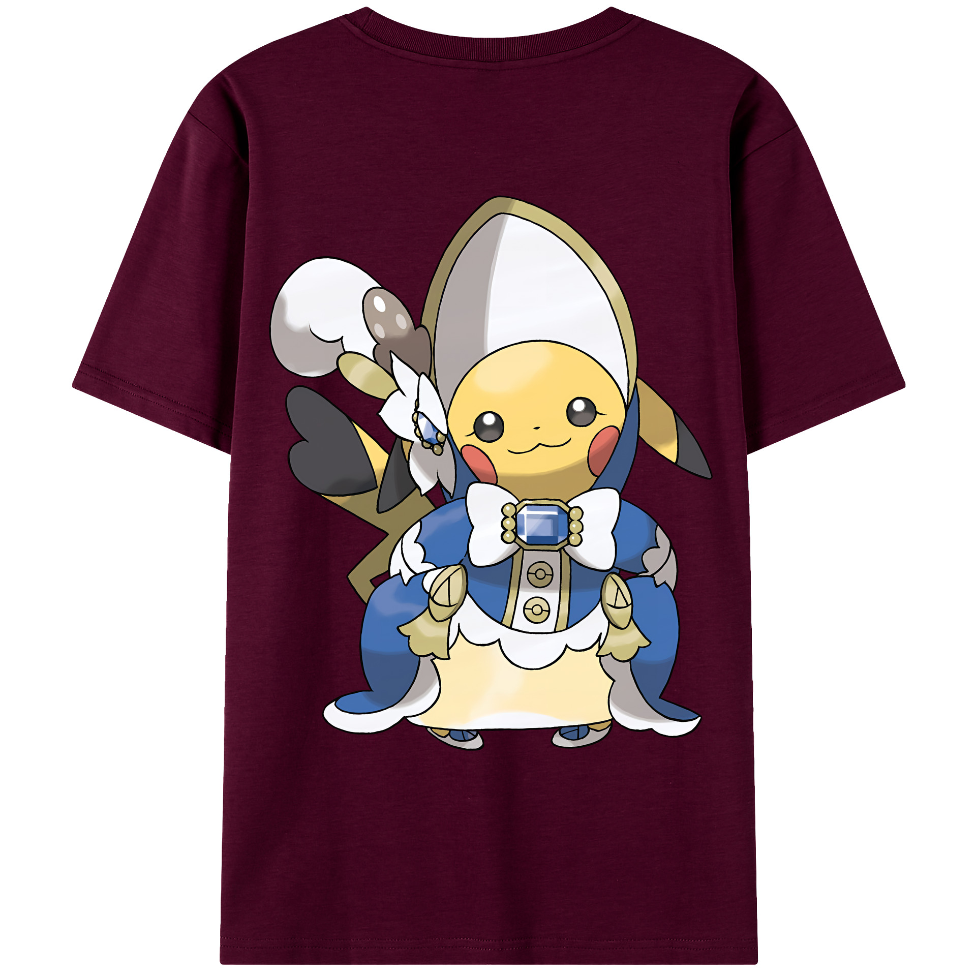 （画像用） ポケットモンスター Pokémon レディース半袖Tシャツ(バックプリント)
